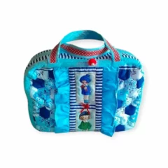Valisette bleue recto
